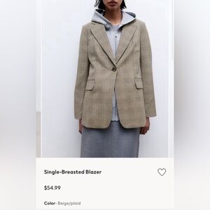 h&M Single Breasted Blazer, size M